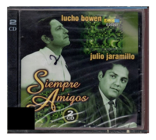 Cd X2 Lucho Bowen Julio Jaramillo Siempre Amigos