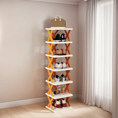 Zapatero Compacto Organizador Hasta 7 Niveles Desarmable
