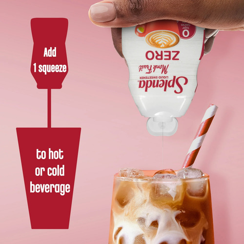 Splenda Zero Monk Fruit Liquid Sweetener Edulcorante Líquido