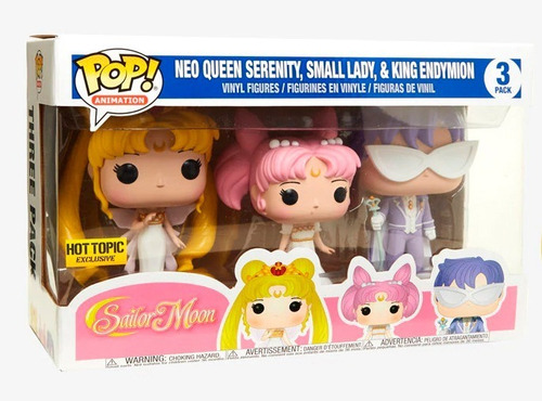 Imagen 3 de 4 de Pop! Neo Queen Serenity, Small Lady & King Endymion Set