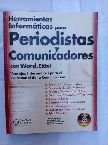 Herramientas Informáticas Periodistas Word  Excel Ansinelli