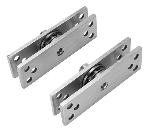 Juego De Bisagras Giratorias Para Puerta De 360°, Acero Inox