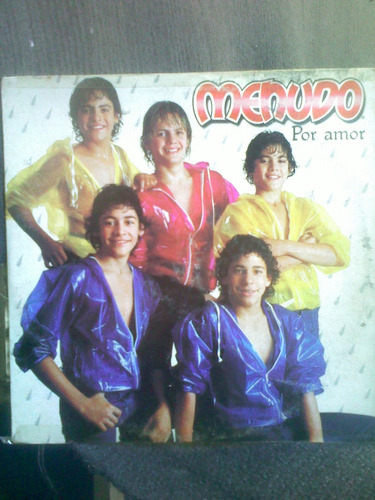 Lp. Menudo. Por Amor. 1982. Pop-rock. P.rico. Vinilo.acetato