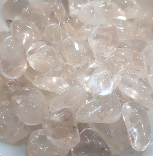 Piedras Gemas Cuarzo Cristal N4 Pulido Mediano