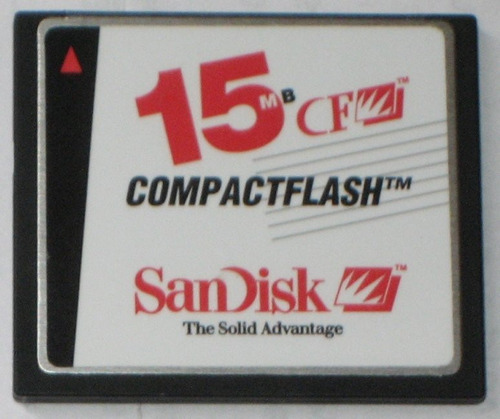 Memoria Compact Flash Sandisk 15mb