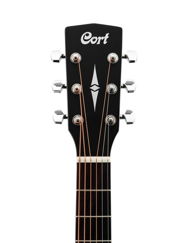 Imagen 6 de 7 de Guitarra Electroacústica Cort Ad810e-bks Eq Funda