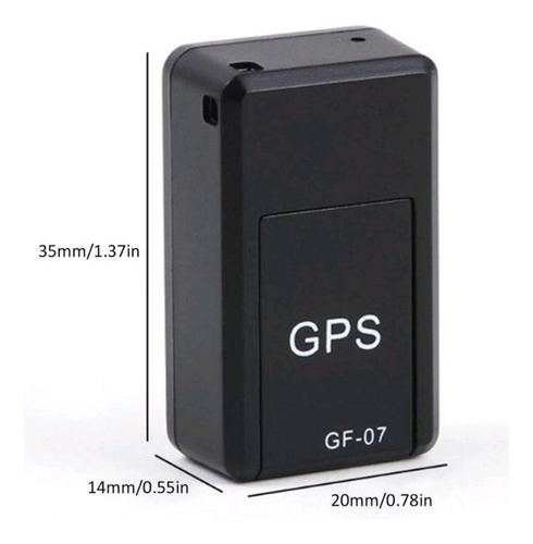 Mini Dispositivo Portátil De Rastreo En Tiempo Real Gf07