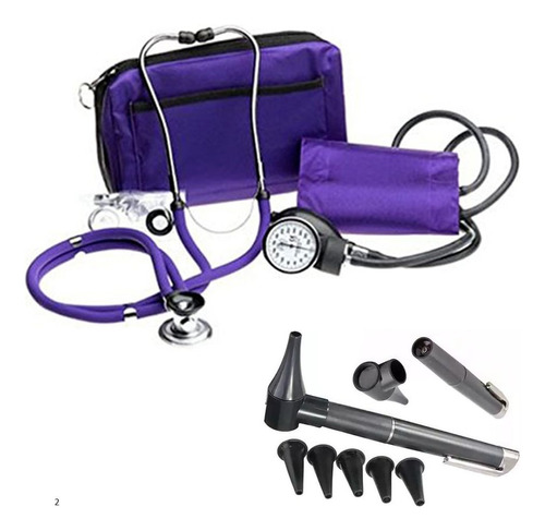 Kit Medic 2 (tensiometro + Fonendoscopio + Otoscopio) Cali