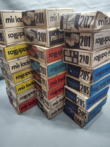 Mis Ladrillos Cajas Repuestos X 24 Nuevas Originales 60's 