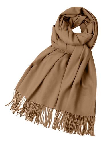 Bufanda De Lana Invierno Unisex Larga Suave Cálida Regalo Color Diseño De La Tela Talle