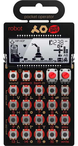 Pocket Operator Po-28 Robot Sintetizador Y Secuenciador...