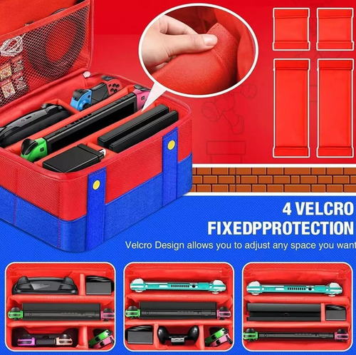 Estuche Funda Para Switch Nintendo / Oled Accesorios Viaje