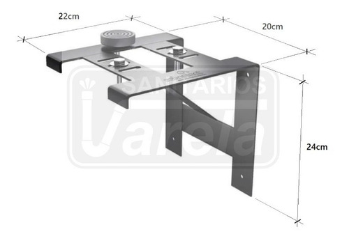 Imagen 2 de 7 de Soporte Universal Bomba Agua Pared Periferica Centrifuga