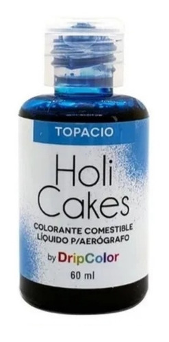 Colorante Liquido Holi Cakes 60 Ml Topacio Aerógrafo