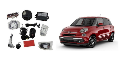 Kit De Alarma Volumetrica Con Manual Fiat 500l Original