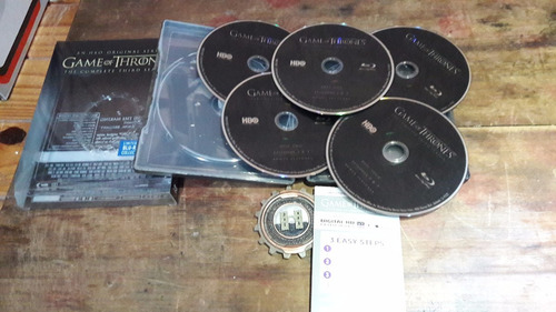 Blu Ray Game Of Thrones Temporada 3 Steelbook Con Iman