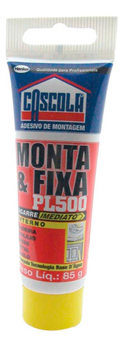Cola Monta E Fixa Pl500 Henkel 85g