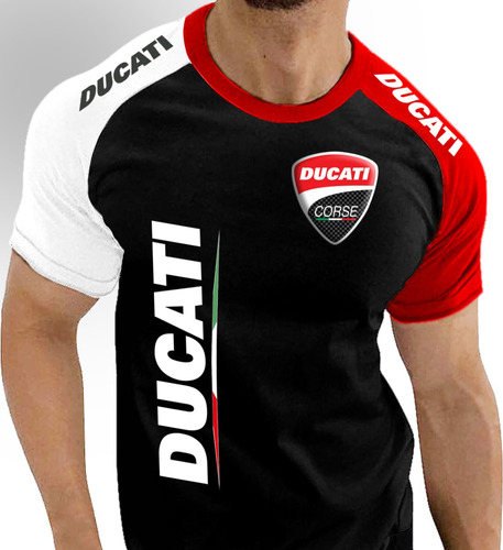 Playera De Motociclista Para Hombre Ducati