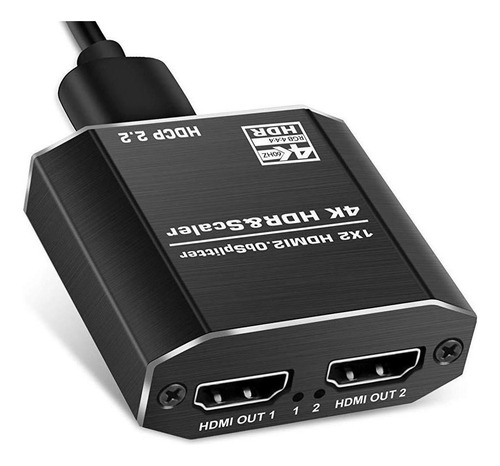 Divisor Hdmi 4k 1x2 Hdmi 2.0b Hdcp 2.2