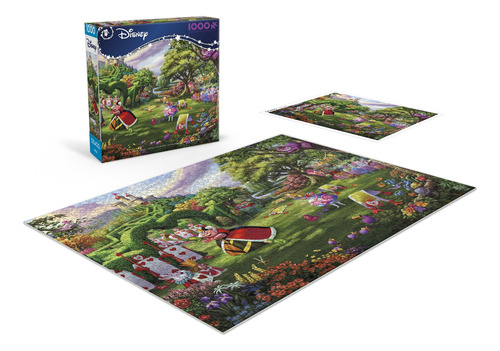 Rompecabezas Ceaco Thomas Kinkade Disney Queen Of Hearts 10