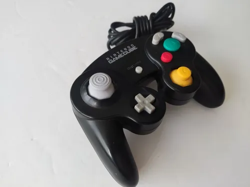 Control Original Para Nintendo Gamecube Color Negro (Usado)