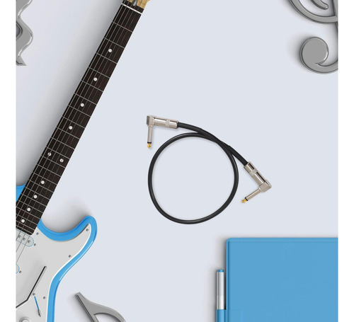Cabo De Pedal De Guitarra Robusto Para Baixo Elétrico E Acús