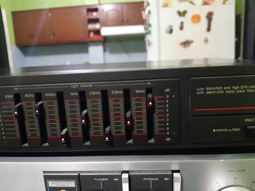 Excelente Ecualizador Technics. (Usado)