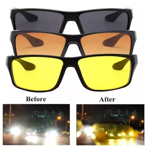 Lentes Gafas Para Conducir Visión Nocturna Protección Uv400