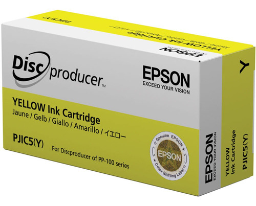 Cartridge Pjic5(y)/pp-100 Amarillo Epson