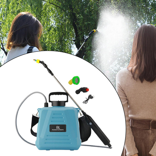 Rociador Eléctrico De Césped, Varitas 8 Litros Azul