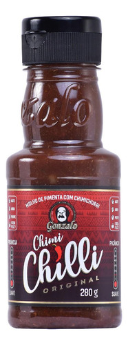 Molho de pimenta Gonzalo Pimenta Premium sem glúten em frasco  pacote x 4