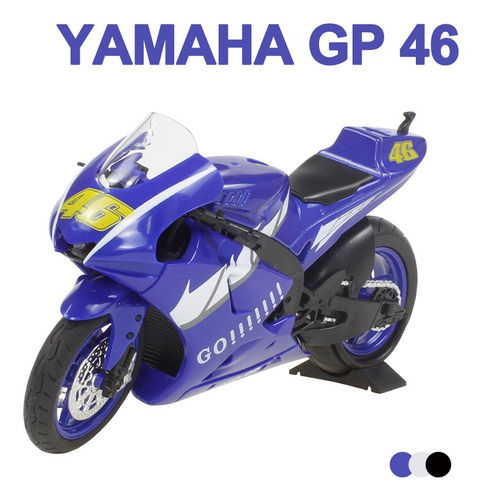 Yamaha #46 Valentino Rossi Motogp Con Sonido Y Luz 1:12