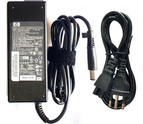 Fonte Para Notebook Hp Compaq Presario Cq40-300 Cto