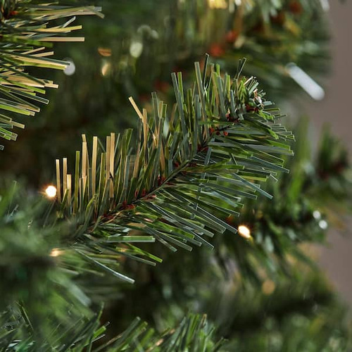 Arbol Navideño 198cm Luz Led Navidad Pino Importado (Usado)