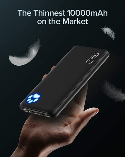 Power Bank Cargador Portátil Iniu Capacidad De 10000mah