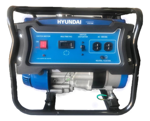 Generador A Gasolina 1400w Hyundai Hyg1500
