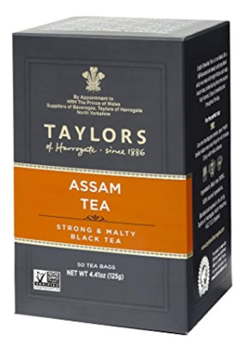 Taylors Of Harrogate Pure Assam, 50 Bolsitas De Té