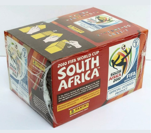 Caja Mundial Sudáfrica 2010 Italiana Panini