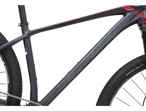 Bicicleta Belfort Zamna Reba R29 T17 Grafito Belfort 2025 Color Negro Tamaño del cuadro L