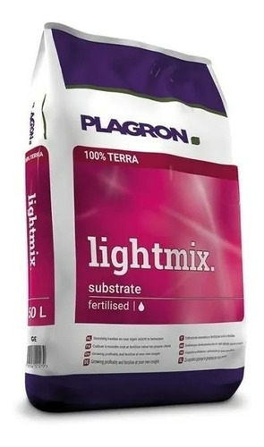 Sustrato Plagron Light Mix 50 Lts