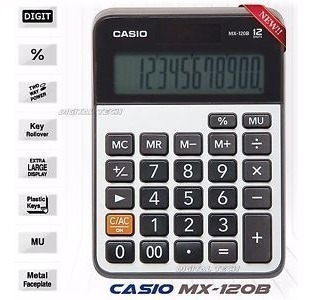 Calculadora De Escritorio Casio Mx-120b