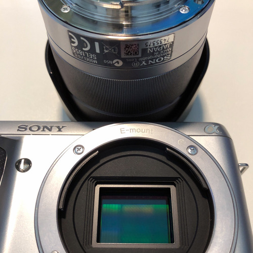 Câmera Sony Semi-profissional Nex-f3k/s Com 8168 Clicks