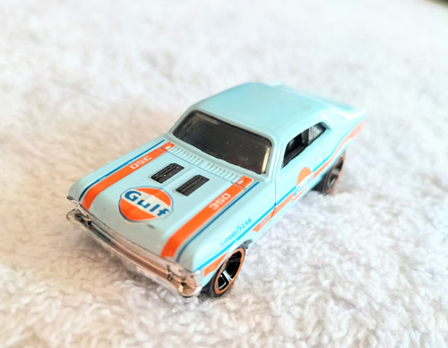 68' Chevy Nova Gulf, Mattel Hot Wheels, 2008, Malaysia, G971