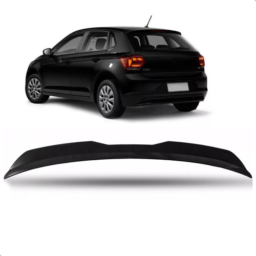 Aerofólio Novo Polo Black Piano Sport Hatch Universal