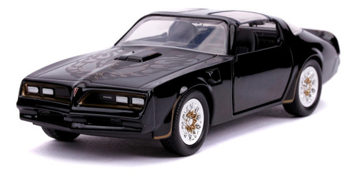 Carrinho Carro Miniatura Coleção Velozes E Furiosos 1:32 Cor Preto Pontiac Firebird 1977