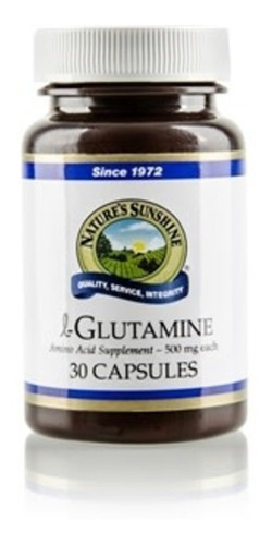 Nature´s Sunshine - L-glutamina 500 Mg 30 Cápsulas