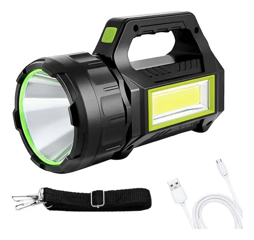 comprar Linternas Recargables Led Linterna Foco Luces Flash De Mano