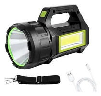 Comprar Linternas Recargables Led Linterna Foco Luces Flash De Mano