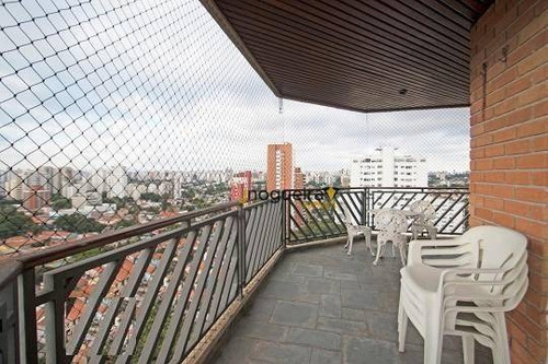 Apartamento Com 4 Dormitórios À Venda, 216 M² Por R$ 2.127.000,00 - Campo Belo - São Paulo/sp - Ap15659