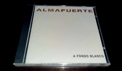 Almafuerte - A Fondo Blanco Sellado 1999 Argentina Ozzyperu